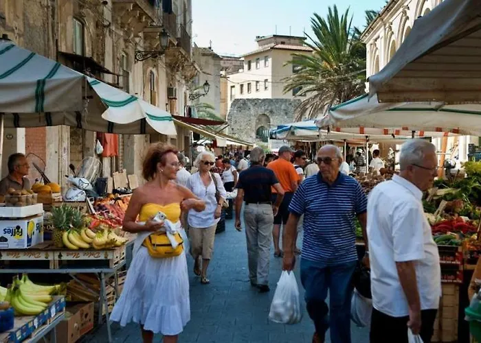 Alojamento de Acomodação e Pequeno-almoço Al Mercato Di Ortigia